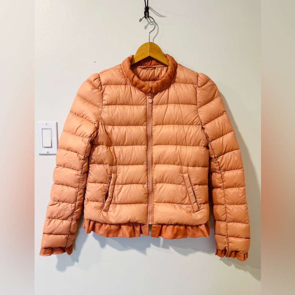 MetersBonwe - Women’s Peach Quilted Puffer Down Jacket
